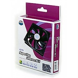 Вентилятор Cooler Master <R4-S2B-12AK-GP> SuperFan 120mm SU1 (3пин, 120x120x25mm, 19.8дБ, 1200об/мин - фото 4801