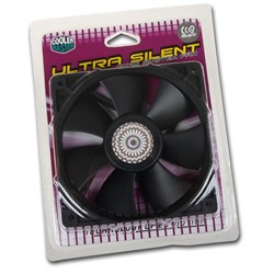 Вентилятор CoolerMaster &lt;SAF-S12-E1-GP&gt; Ultra Silent 12025 System Fan (SMART, 120x120x25mm, 13дБ, 720об/мин) - фото 4804