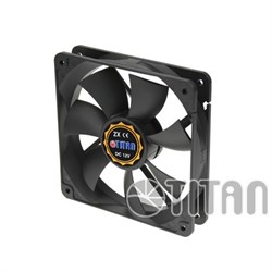 Вентилятор TITAN DC FAN <TFD-12025H12B> for m/tower (SMART, 120x120x25mm, 39дБ, 2200об/мин) - фото 4812