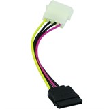 Переходник SATA питания один IDE 4 pin + 1 SATA 20 см